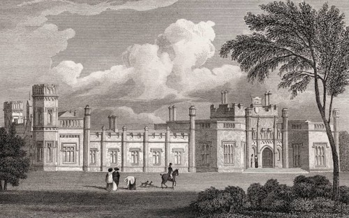 Inchrye House, Newburgh, Fife, Scotland, 19th century, from Modern Athens by Th. H. Shepherd