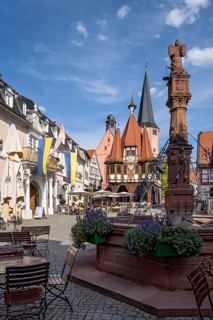 Baroque Löwenhof, Gasthaus Zum goldenen Löwen and Posthalterei von Thurn und Taxis, post office,