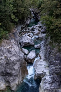 Rocks, rock formations, Verzasca River, near Lavertezzo, Verzasca Valley, Valle Verzasca, Canton