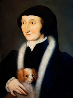 Margaret of Valois, La Reine Margot, Queen of France, 1553 – 1615, digitally edited according to a