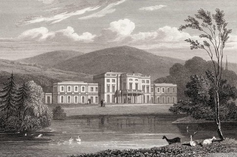 The Haining, Selkirk, Scotland, 19th century, from Modern Athens by Th. H. Shepherd