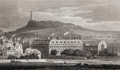 Holyrood Chapel, Edinburgh, Scotland, 17th century, Views in Edinburgh by J. & H. S. Storer