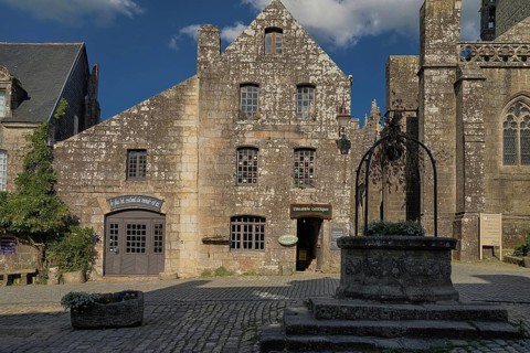 France, Brittany, Locronan, A small community in western France, former Celtic settlement,