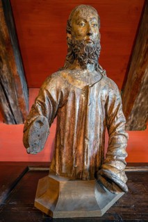 Fragment of Christ from a palm donkey, around 1450, Stadtmuseum Radolfzeii, Seetorstr.11-17,
