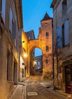 Gate and House de la Cadène - Porte de la Cadène, Saint-Emilion, France