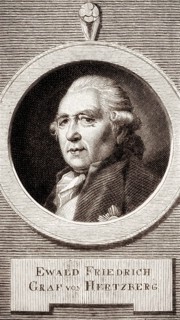 Ewald Friedrich Graf von Hertzberg, 1725- 1795, a Prussian statesman