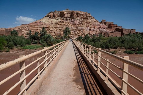 Ajt Bin Haddu in MOROCCO - Fortification settlement ksar inscribed on the UNESCO World Heritage