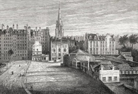 Free Church College, Edinburgh, Scotland, 19th century
