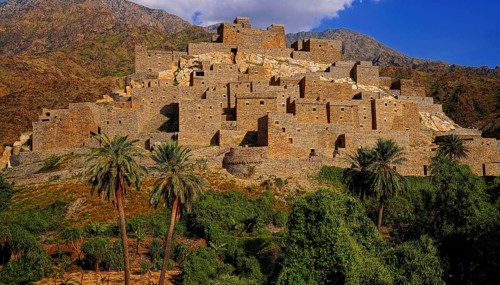 Saudi Arabia - Thee Ain mountain village
