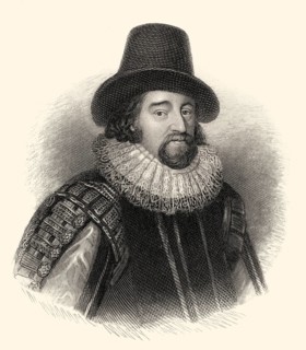 Francis Bacon oder Baron Baco of Verulam, 1561 - 1626, englischer Philosoph, Staatsmann und