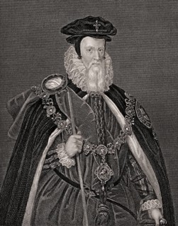 William Cecil, 1st Baron Burghley or Burleigh, 1520-1598, an English statesman, the chief advisor