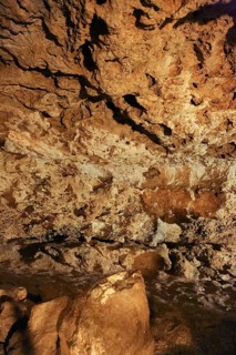Tiefenhöhle Laichingen, Schachthöhle, karst object, rock, Laichingen, Swabian Jura,