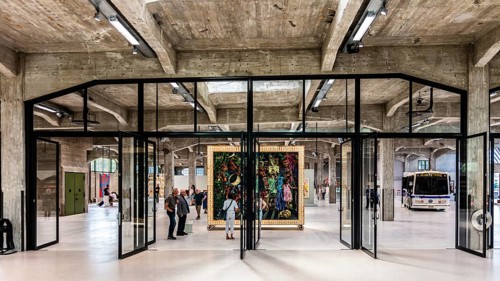 FENIX, museum about migration, in a historic warehouse in Katendrecht, hub for emigrants who set