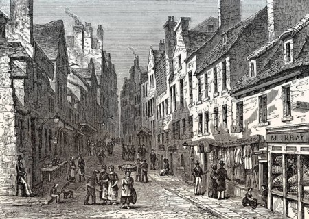 St Mary's Wynd, Edinburgh, Scotland, 19th century