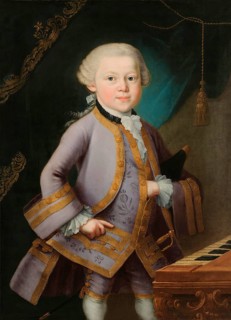 Wolfgang Amadeus Mozart at the age of 6, 1756 – 1791, composer of classical music, First Viennese