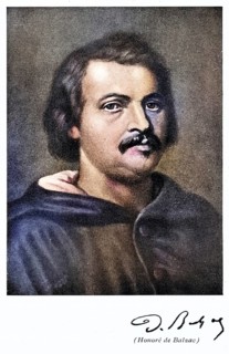 Honore de Balzac (1799-1850) French novelist and literary critic, Historical, digitally restored