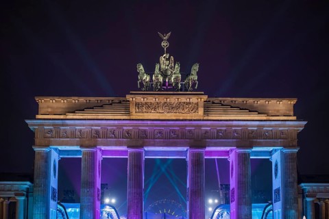 Brandenburg Gate in Berlin, Germany