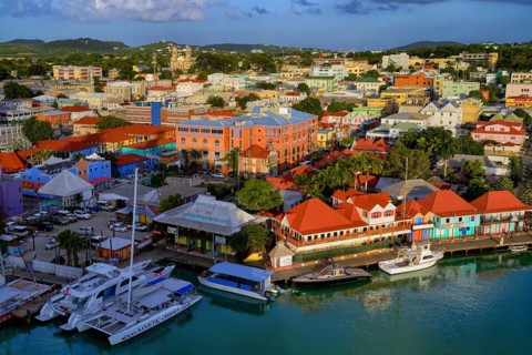 Caribbean, Antigua, Island, Saint John's Harbour
