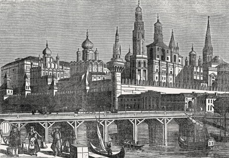 The Moscow Kremlin, Russia, 19th century