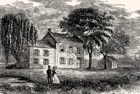 The Edgar Allan Poe Cottage, former home of American writer Edgar Allan Poe, Kingsbridge Road, New
