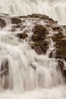 Gullfoss waterfall. A waterfall located in the canyon of the Hvítá river in southwest Iceland