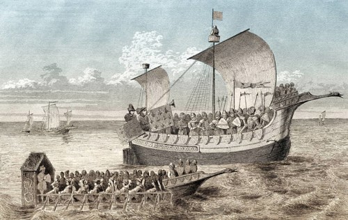 Angelsächsische Segelboote, 15. Jahrhundert