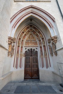 Eichstätt Cathedral portal, late Gothic around 1718, Eichstätt, Upper Bavaria, Germany