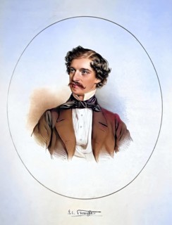 Johann Baptist Strauss (born 25 October 1825 (2) in St. Ulrich near Vienna, today part of