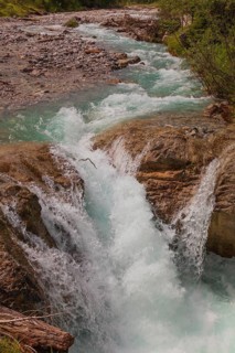 Rissbach creek in the Eng valley, Karwendel mountains, Austria