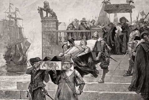 Death of Gustav II Adolf, King of Sweden, Thirty Years' War