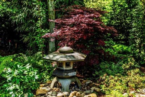 Historic Tuin Schoonoord Park, English-style garden with unique plants, Rotterdam, Netherlands