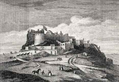 Prospect of Edinburgh from the East in 1779, Scotland, United Kingdom