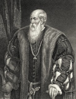 Andreas Doria, Doge of Genoa, character from the drama Fiesco's Conspiracy at Genoa by Friedrich