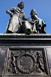 Brothers Grimm National Monument, Neustädter Marktplatz, starting point of the German Fairy Tale