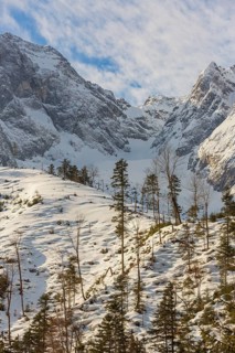 Karwendelmountains in the Eng valley