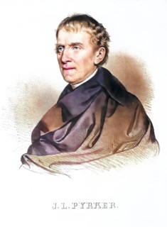 Johann Ladislaus Pyrker (1772-1847), Austrian poet, Historical, digitally restored reproduction