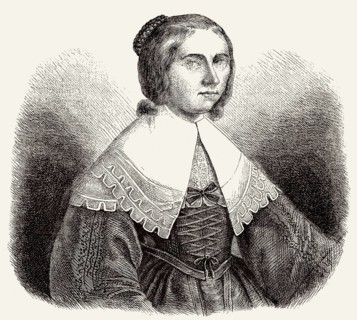 Anna Maria van Schurman, 1607-1678, deutschstämmige niederländische Malerin, Kupferstecherin,