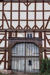 Old timber-framed house, built 1770, Germany