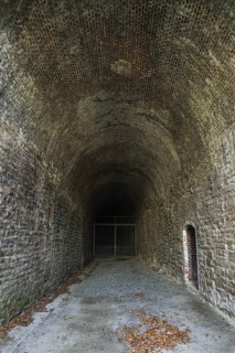 Portal of the pedestrian and cyclist tunnel Deiseler Tunnel, Trendelburg-Tunnel or