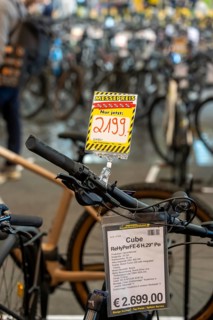 Fahrrad Essen, public fair in the halls of Messe Essen, retailers and manufacturers show everything