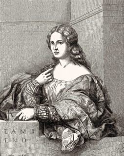 Matilda of Tuscany, 1046 – 1115, supporter of Pope Gregory VII during the Investiture Controversy