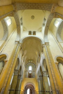 Romanesque church of Saint-Nectaire, Département Puy-de-Dôme, France
