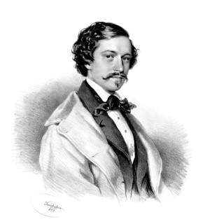 Johann Baptist Strauss II, 1825 – 1899, Austrian composer and violinist, 1879, digitally edited