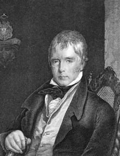 Sir Walter Scott, 1st Baronet of Abbotsford, 1771 - 1832, a Scottish poet and writer, Sir Walter