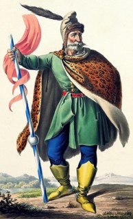 Bela, legendary leader of the Huns and brother of Keve and Kadicha, Historic, digitally restored