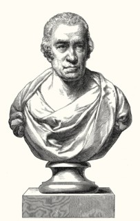A bust of James Watt, 1736 – 1819, Scottish inventor, mechanical engineer and chemist