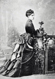 Miss Jenny Jerome aka Lady Randolph Churchill 1854 to 1921 mother of Sir Winston Churchill from A