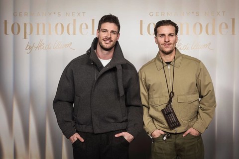 Martin Braun and Felix Stein at the preview of the 21st season of Germany's Next Topmodel - by