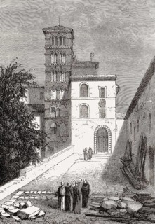 The Basilica of Saints John and Paul on the Caelian Hill, Rome, Italy, 19th Century