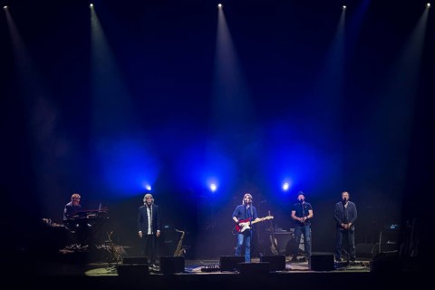 Wroclaw, Poland. 27th February, 2018. Concert of band Dire Straits Experience